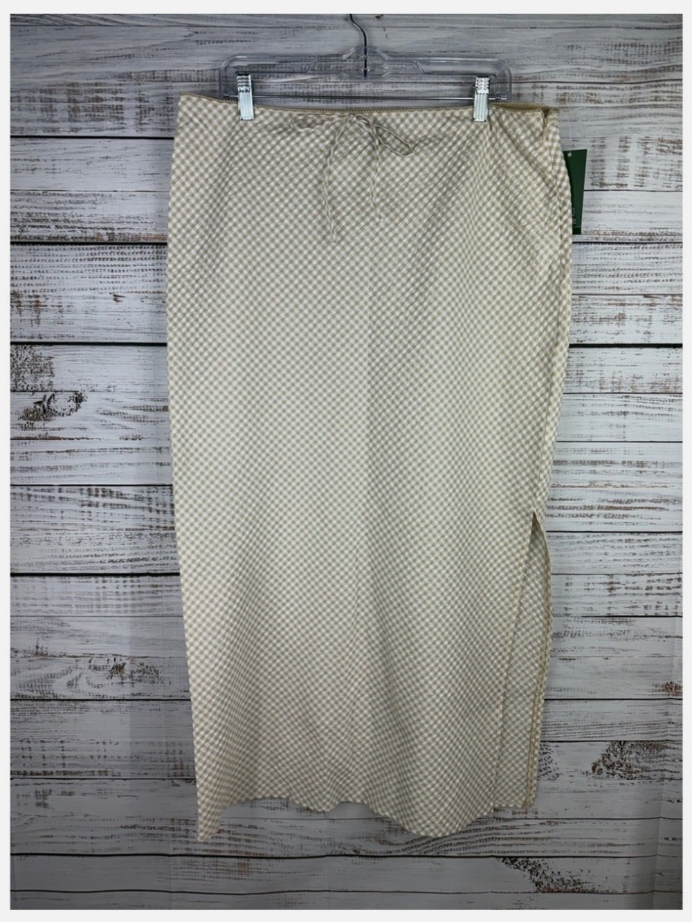 wild fable Cream gingham Skirt